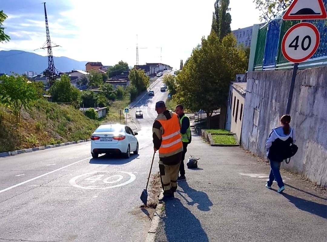 В Новороссийске подвели итоги работ дорожников за неделю -  Мой-Новороссийск.рф